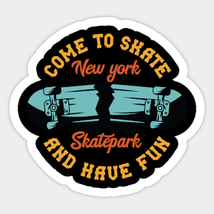 New York Skatepark Sticker